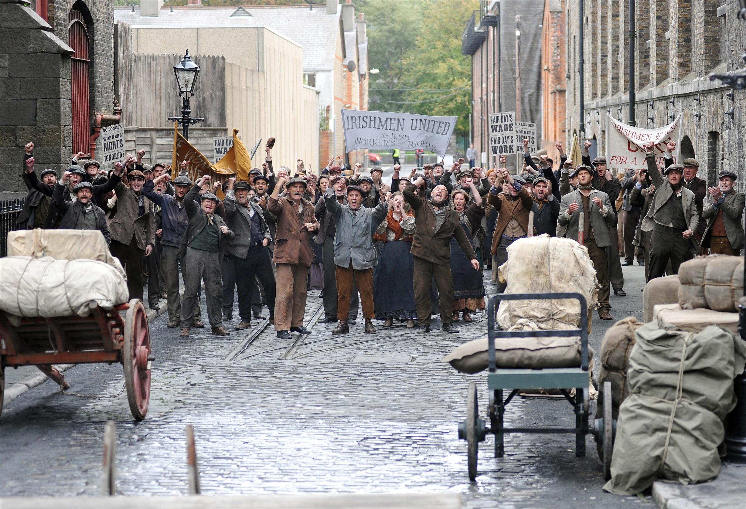 Liam Cunningham on the TV set of 'Titanic: Blood and Steel' | Picture 99840